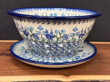Load image into Gallery viewer, Berry Bowl w/Saucer, 8"W - Little Gems
