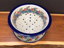 Load image into Gallery viewer, Berry Bowl w/Saucer, 8"W - Garden Party