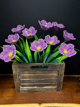 Load image into Gallery viewer, Flower, 1 Pc. - Large Hibiscus on 11” Wire Stem - Purple