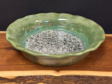 Load image into Gallery viewer, Pie Plate, Deep Dish - Green Goddess Garden by Matthew’s Pottery