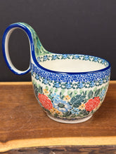 Load image into Gallery viewer, Bowl, Loop Handle Soup QLTY 2 Glazing Flaw - U3271