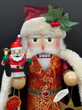 Load image into Gallery viewer, Nutcracker, Steinbach Santa Comes Around Part 1 - Limited Edition with Real Smoker Toy and Spinning Pyramid