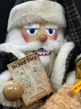 Load image into Gallery viewer, Nutcracker, Steinbach Santa Comes Around Part 3 - Limited Edition with Authentic Steiff Teddy Bear