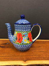 Load image into Gallery viewer, Teapot, Florencja - Red Poppy