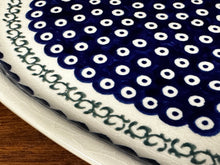 Load image into Gallery viewer, Dinner Plate 10.75”, Pre-Owned -Heart Shape - Criss Cross