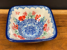 Load image into Gallery viewer, Bowl, Square - 3.75” - Whimsical Garden
