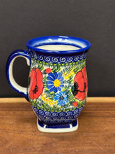 Load image into Gallery viewer, Mug, Pedestal 12 oz - Red Poppy
