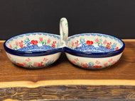 Bowl, Double Serving - Pop of Red