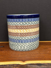 Load image into Gallery viewer, Wine Crock/ Utensil Holder 5.5" - Autumn
