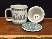 Load image into Gallery viewer, Mug, Tea w/Infuser - Colorado Blue Spruce
