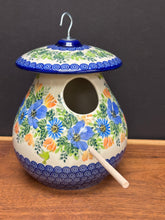 Load image into Gallery viewer, Birdhouse, Kalich Unikat - Peachy Purple Paradise
