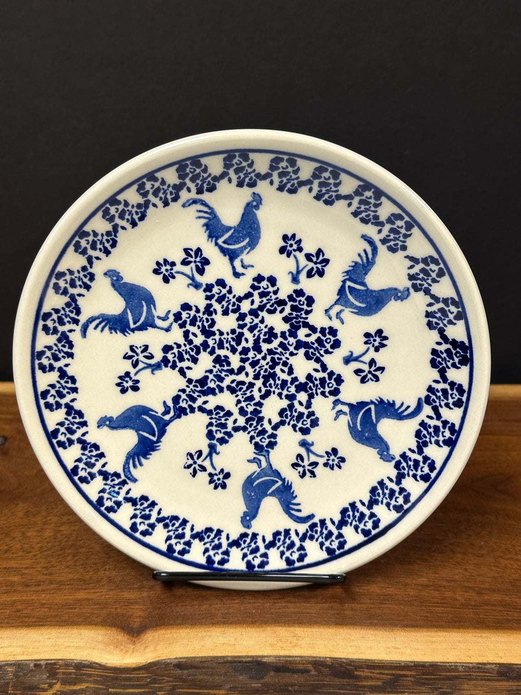 Plate, Salad 7.7”, Zaklady - Blue Rooster