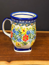 Load image into Gallery viewer, Mug, Pedestal 12 oz - Sunny Bouquet
