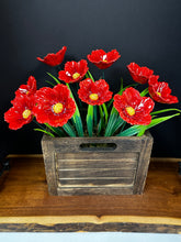 Load image into Gallery viewer, Flower, 1 Pc. - Large Hibiscus on 11” Wire Stem - Red
