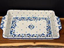 Load image into Gallery viewer, Baker, Rectangular w/handles 3.25Qt - White Poppy
