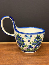 Load image into Gallery viewer, Bowl, Loop Handle Soup - Blueberries
