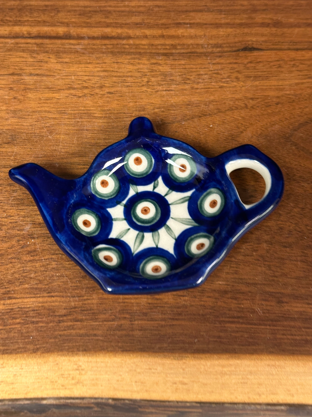 Tea Bag Holder - Peacock
