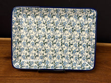 Load image into Gallery viewer, Platter, Rectangular 9.5&quot; - Forget Me Knots
