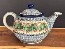Load image into Gallery viewer, Teapot (1 qt) - Holly Berry
