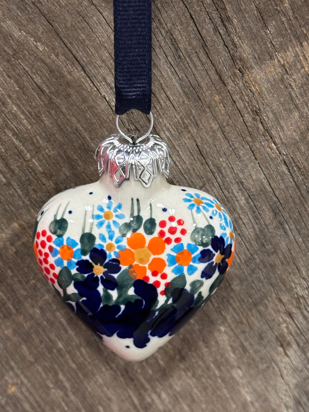 Ornament, Heart 3-D by Andy - Flower Patch
