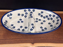 Load image into Gallery viewer, Dish, Oval Divided - Lil Blossoms
