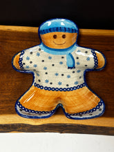 Load image into Gallery viewer, Platter, Gingerbread Boy - Sweater Weather
