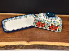 Load image into Gallery viewer, Butter Dish - Amaryllis by Morning

