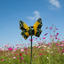Load image into Gallery viewer, Butterfly on Wire Stem, Yellow
