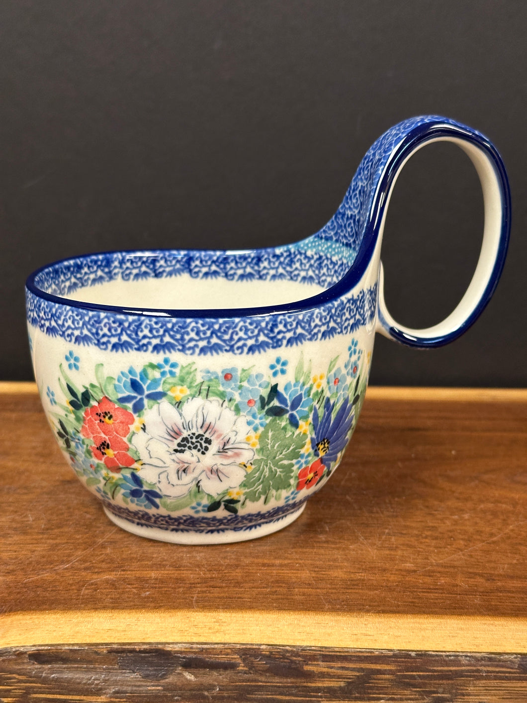 Bowl, Loop Handle Soup - U5156