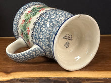 Load image into Gallery viewer, Mug, Pedestal - chipped bottom,  8 oz - Holly Berry
