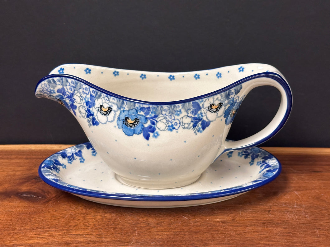 Gravy Boat, 16 oz - Ice Poppy