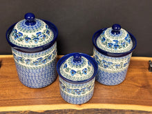 Load image into Gallery viewer, Canister Set of 3 - Winter Viola
