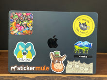 Load image into Gallery viewer, Sticker, 3" Rounded Square Pysanky Eggs
