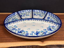Load image into Gallery viewer, Platter, Divided 8.75” Round - Little Gems
