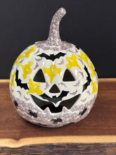Load image into Gallery viewer, Jack O&#39; Lantern Pumpkin, Medium - Bats &amp; Ghosts
