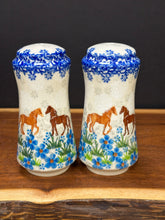 Load image into Gallery viewer, Salt &amp; Pepper Set, Tall Kalich - Blue Meadow Horses
