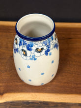 Load image into Gallery viewer, Vase, Small Milk Bottle - White Poppy
