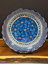 Load image into Gallery viewer, Pie Plate, Fluted 10&quot; - U408C Chyla Blue
