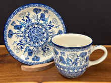 Load image into Gallery viewer, Teacup &amp; Saucer, 8oz - Evening Poppy
