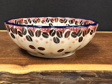 Load image into Gallery viewer, Bowl, Scalloped 4.5&quot; - Coffee Beans
