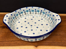 Load image into Gallery viewer, Baker, Round w/Tab Handles, 8&quot; - Bachelor Button
