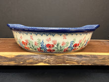 Load image into Gallery viewer, Baker, Round w/Tab Handles, 10.25" - Whimsical Garden
