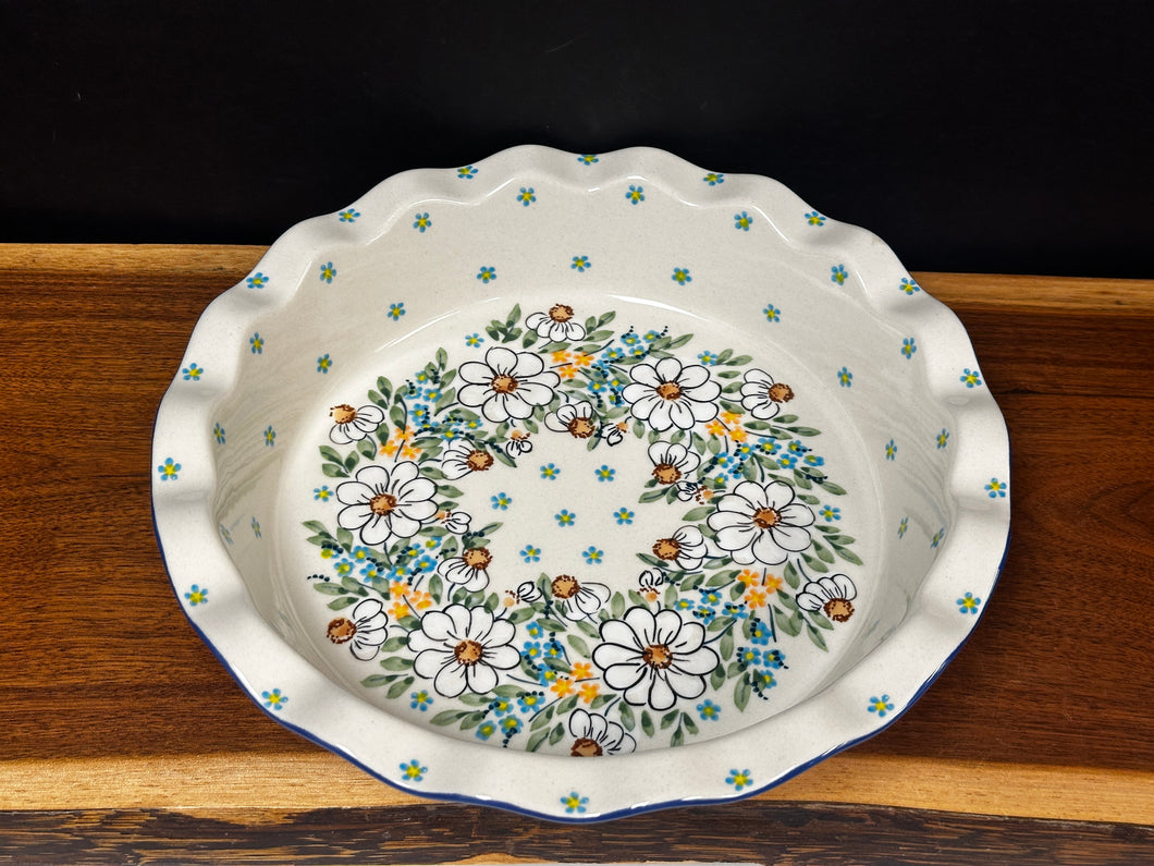 Pie Plate - Daisy Chain