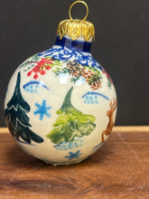 Load image into Gallery viewer, Ornament, Vena 3.5" Round - Reindeer in Winter
