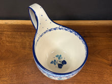 Load image into Gallery viewer, Bowl, Loop Handle Soup - Blue Orchids
