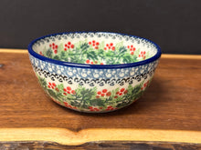 Load image into Gallery viewer, Bowl, Ice Cream 4.5" - Holly Berry
