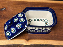 Load image into Gallery viewer, Trinket Box, Rectangular - Peacock
