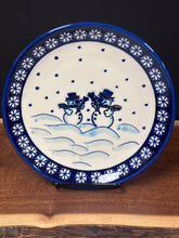 Load image into Gallery viewer, Plate, Salad 7.7”, Zaklady - Snowman
