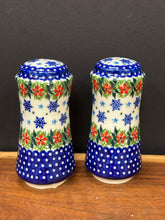 Load image into Gallery viewer, Salt &amp; Pepper Set, Tall Kalich - Christmas Traditions
