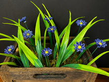 Load image into Gallery viewer, Flower, 1 Pc. - Mini Marguerite Daisy on 8” Wire Stem - Cobalt Blue
